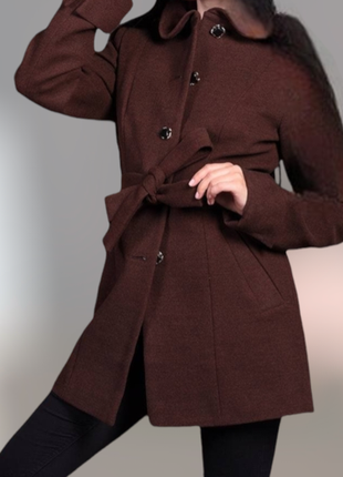 Пальто женское шерстяное кашемировое