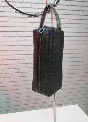 Мужская сумка кожаная дорожная косметичка несессер1 фото