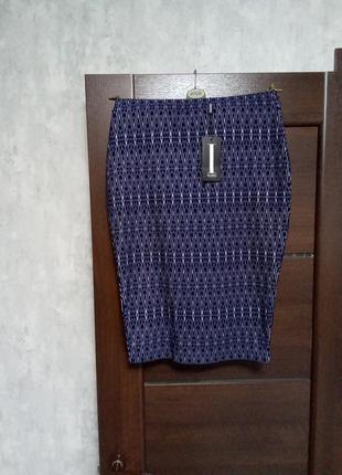 Брендовая новая красивая юбка-карандаш р.10-12.1 фото