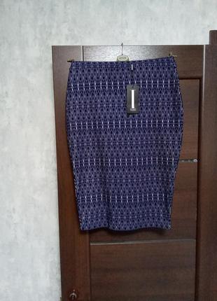 Брендовая новая красивая юбка-карандаш р.10-12.3 фото