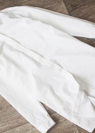 Белая хлопковая рубашка платья от asos3 фото