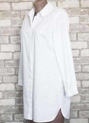 Белая хлопковая рубашка платья от asos9 фото