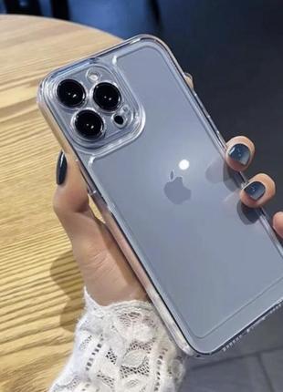 Прозрачный прозорий чохол чехол кейс iphone 13 pro max, iphone 14, iphone 14 pro, iphone 14 pro max айфон2 фото