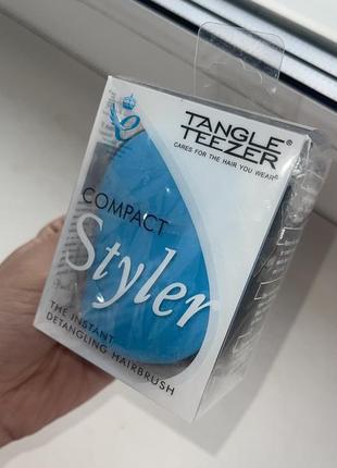 Tangle teezer гребінець щітка для волосся блакитна styler