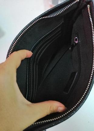 Чоловіча шкіряна сумка клатч3 фото