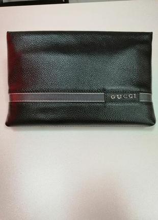 Чоловіча шкіряна сумка клатч