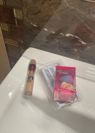 Набор косметики maybelline консилер спонж ресницы накладные