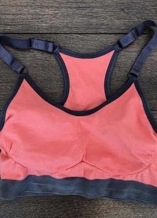 Стильный стрейчевый спортивный топ workout,м 46