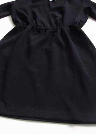 Чорне плаття mango з глибоким декольте 🖤 9