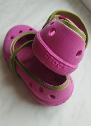 Розовые кроксы crocs две пары по цене одной5 фото