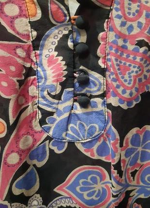Легкая блуза натуральный шелк3 фото