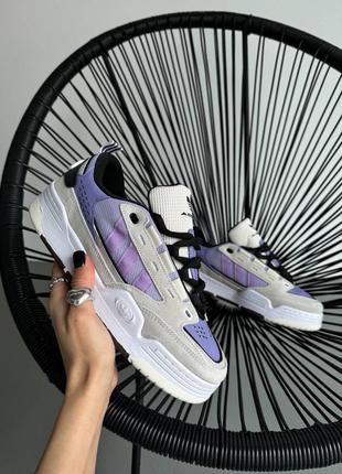 Adidas adi 2000 white violet7 фото