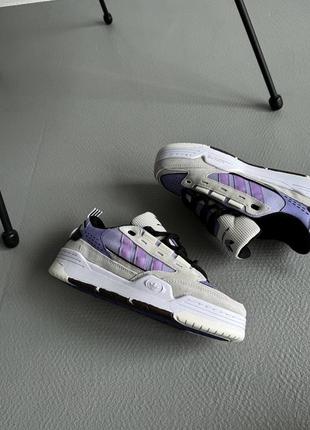 Adidas adi 2000 white violet9 фото