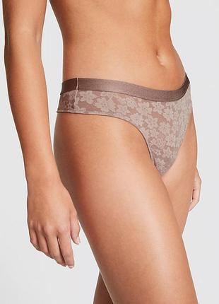 Трусики стринги victoria’s secret pink оригинал