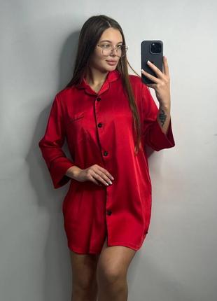 Шовкова сорочка лля дому