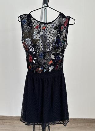 Платье короткое с открытой спиной zara s xs в наличии &lt;unk&gt; 1山t. 500 грн2 фото