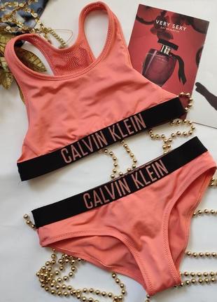 Calvin klein xs xxs 34 32 купальник топ плавки