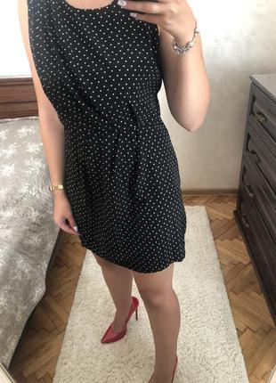 Чорне плаття в сердечка 4