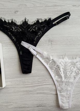 Базові мереживні стринги з регулюванням