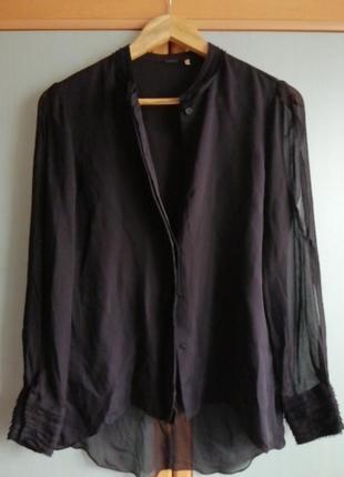 Шёлковая рубашка блузка от tahari, s