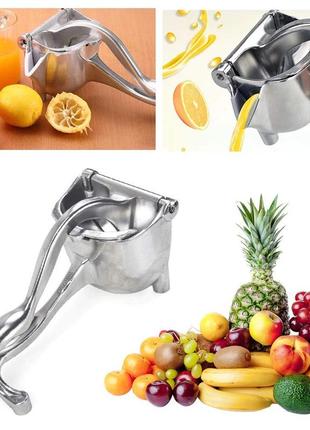 Соковыжималка ручная для фруктов с зажимом hand juicer st5365 фото