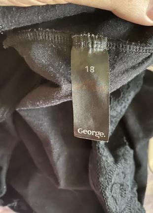 Шикарные, базовые, трусики, слипы, коттоновые, в черном цвете, от бренда: george 🫶9 фото
