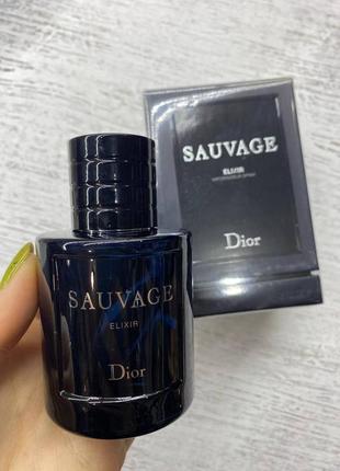 Sauvage christian dior elixir