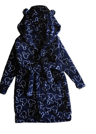 Махровий халат із капюшоном на 12-18 міс