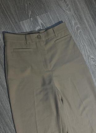 Monki structured high waist trousers прямі класичні брюки штани8 фото
