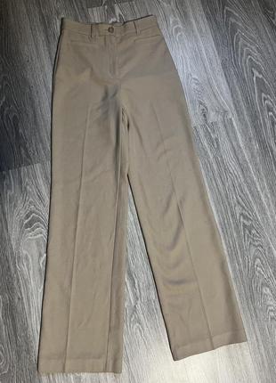 Monki structured high waist trousers прямі класичні брюки штани5 фото