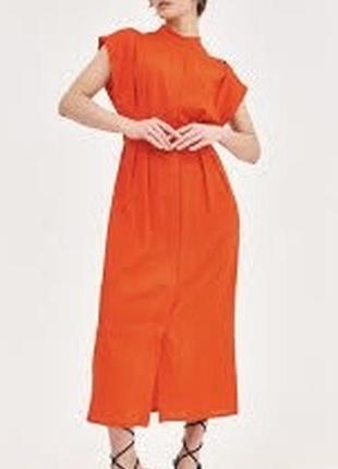 Яркое платье миди с декольте на спинке!!!