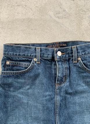 Винтажна джинсова спідниця6 фото