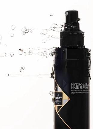 Незмивна сироватка hadat cosmetics hydro miracle hair serum 110 мл1 фото