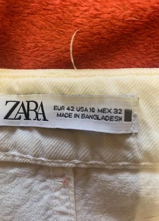 Zara джинсы укороченные5 фото