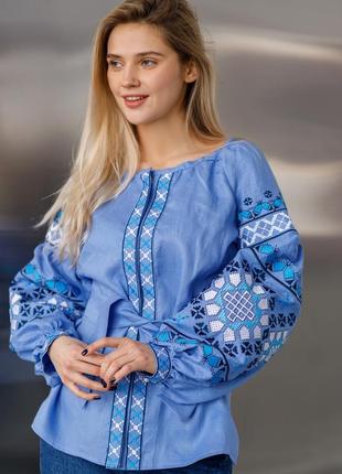 Жіноча вишита сорочка вишиванка2 фото