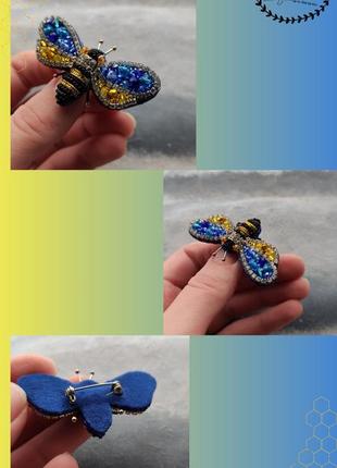 Брошь пчёлка