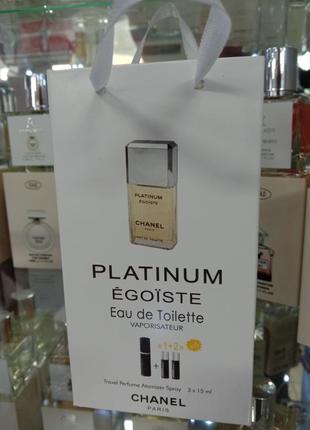 Chanel egoiste platinum 45 мл