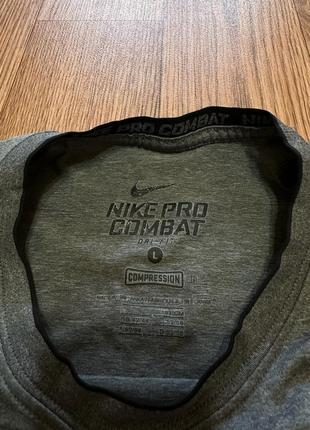 Компрессионная кофта nike pro combat3 фото