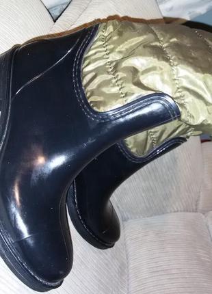 Гумові чоботи бренду makgio (греція) розмір 38 (24,5 см).5 фото