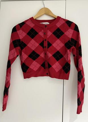 Кардиган вкорочений бренду zara