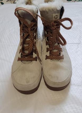 Зимові черевики merrell, гірськолижня підошва, на морозм4 фото