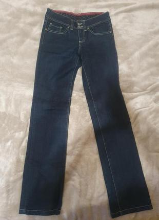 Джинсы, средней посадки, прямые