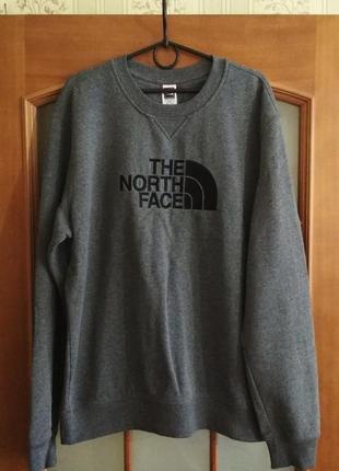 Чоловічий світшот толстовка кофта tnf the north face (l-xl) оригінал