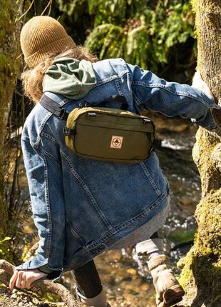 Crossbody, поясна сумка, модель pioneer 12, made in usa9 фото