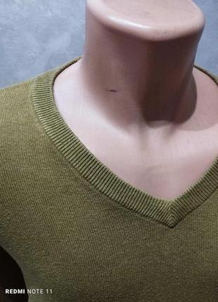 Безупречный качественный хлопковый пуловер скандинавского бренда dressmann3 фото