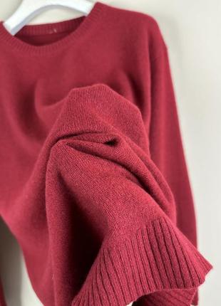 Just cashmere ladies светр джемпер кашемір кофта кашемир шкіряні патчі на ліктях8 фото