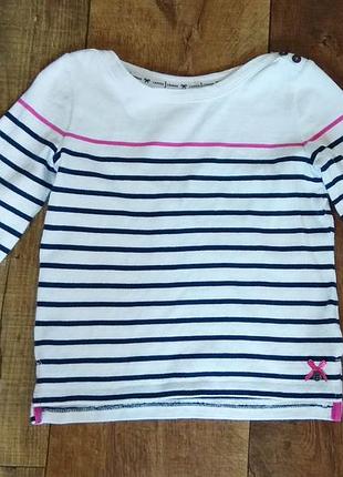 Кофта тельняжка футболка 4-5-6л 110-116см