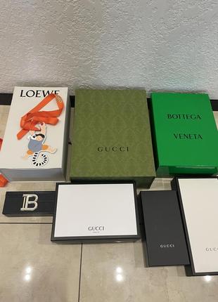 Gucci, bottega, dolce, loewe коробки, пакеты, брючины, вкладыши