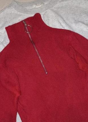 Гольф рубчик свитер с горлом2 фото