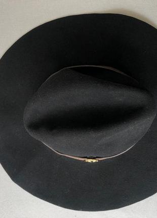 Шерстяная шляпа fedora от river island6 фото